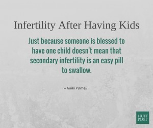 secondary infertility appleton wi
