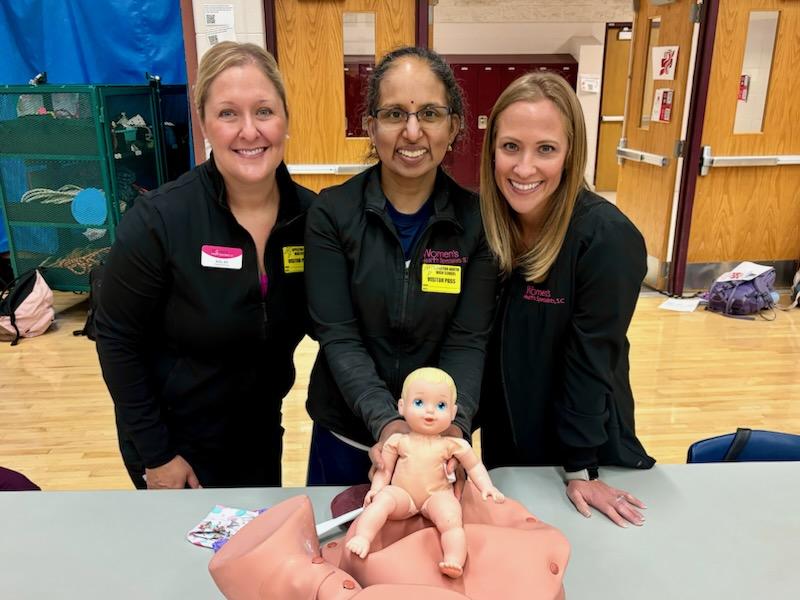 Dr. Sree, Amanda Wallace, APNP & Kelly Krause, RN