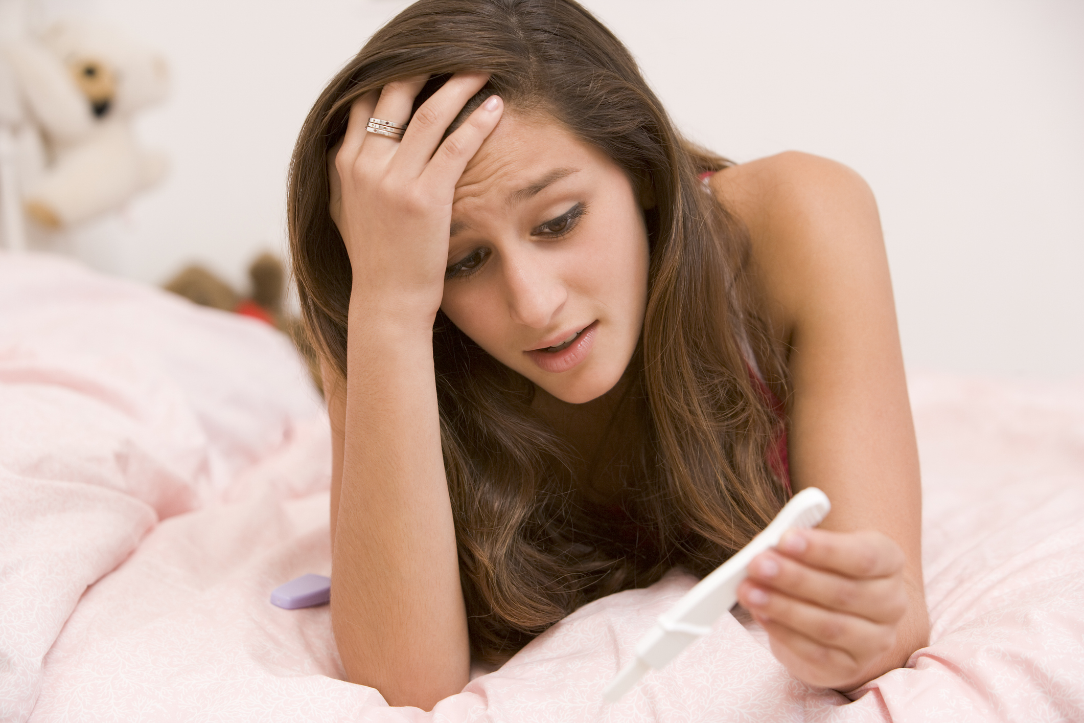 Frustrated by pregnancy test Frustrated by pregnancy test